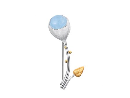 Lotus Bud Brooch Cheap