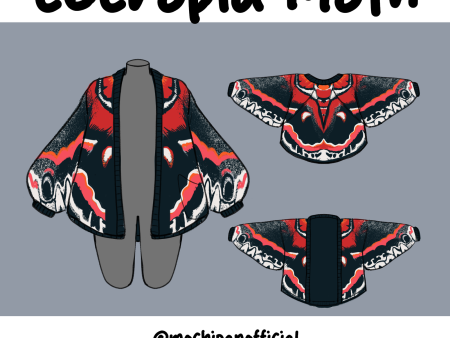 (Pre-Order) Cecropia Moth Cardigan (In Production) Hot on Sale