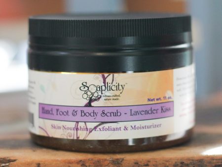 Lavender Kiss Hand, Foot & Body Sugar Scrub on Sale