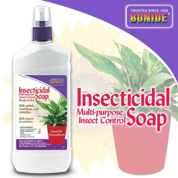 Bonide Insecticidal Soap Houseplant Spray, Ready-to-Use, 12 oz. Online