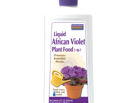 Bonide African Violet Liquid Food, 7-10-7, Concentrate, 8 oz. Online