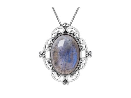 Vintage Labradorite Pendant Supply