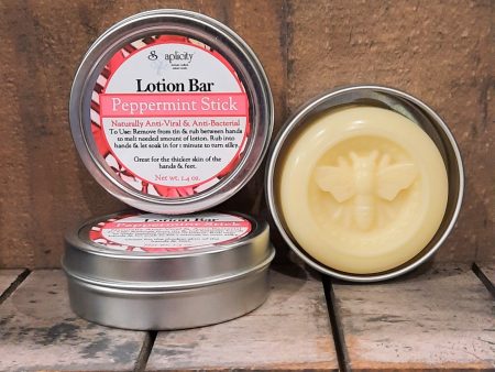 Peppermint Stick Lotion Bar - Seasonal Discount