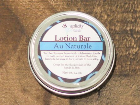 Au Naturale Lotion Bar - Unscented Cheap