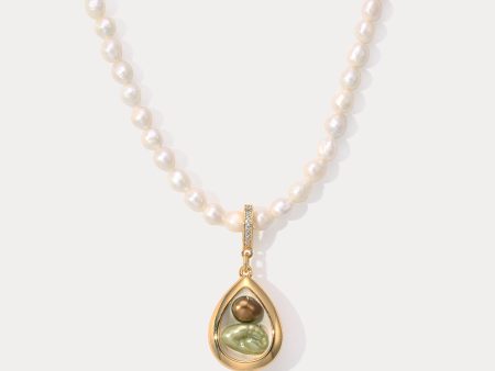 Avocado Pearl Necklace Supply