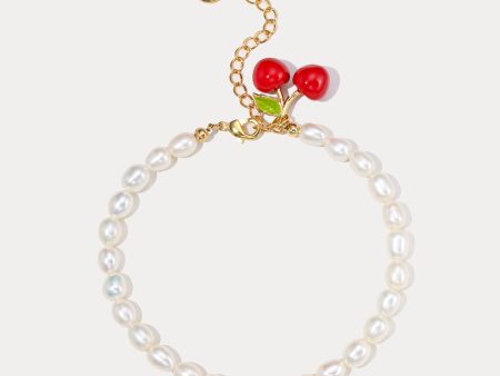 Cherry Pearl Bracelet Online Hot Sale