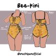 (Interest Check) Bee-Kini (Top, Bottom, and Set) Sale