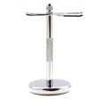 Shaving Stand for Brush and Razor - Stainless Steel For Discount