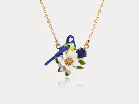 Blue Tit Gem Necklace Discount